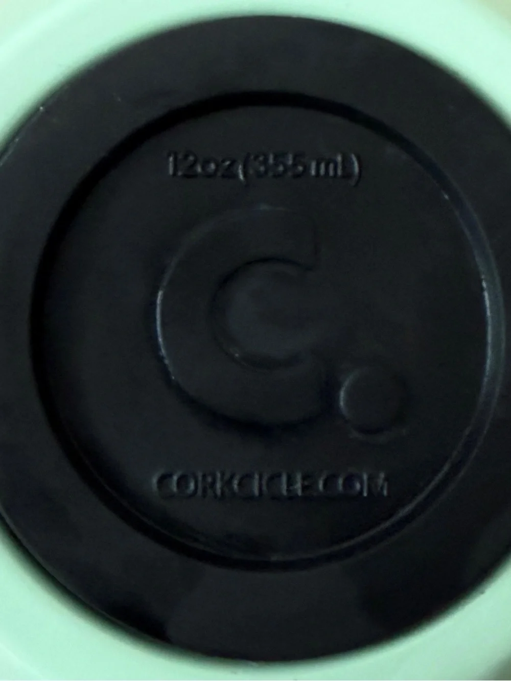 12oz Corkcicle stemless tumbler featuring a 